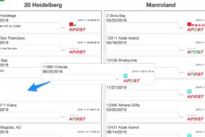 DRAG AND DROP SCHEDULING